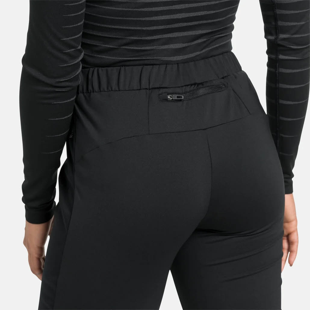 Odlo BRENSHOLMEN Damen Langlaufhose winddicht wasserabweisend schwarz NEU