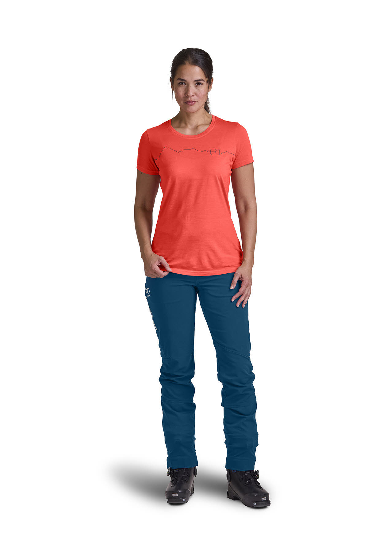 Ortovox 150 Cool Mountain Damen T-Shirt Funktionsshirt rot